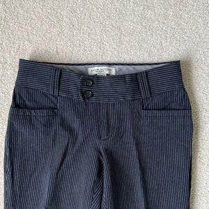 Banana Republic Navy Pinstripe Sloan Dress Pants 00p XXSp